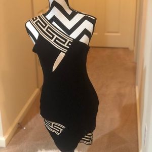 One Shoulder Bandage Dress